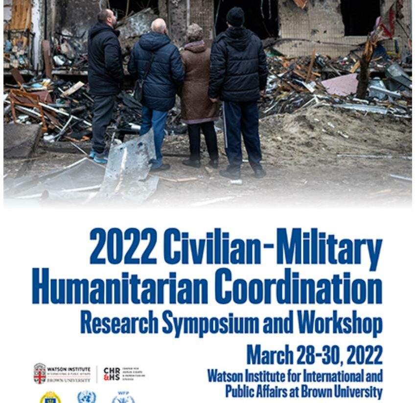 Lee más sobre el artículo 2022 Civilian-Military Humanitarian Coordination Research Symposium and Workshop