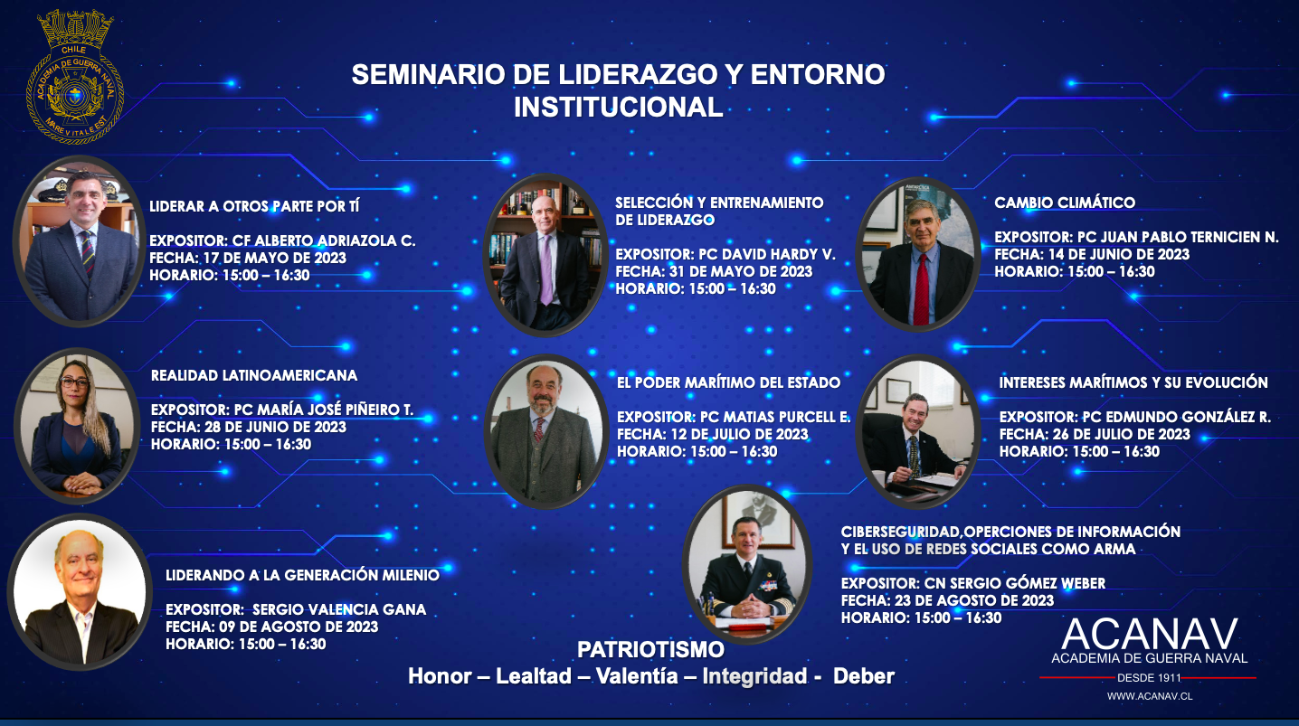 Lee más sobre el artículo SEMINARIO DE LIDERAZGO Y ENTORNO INSTITUCIONAL